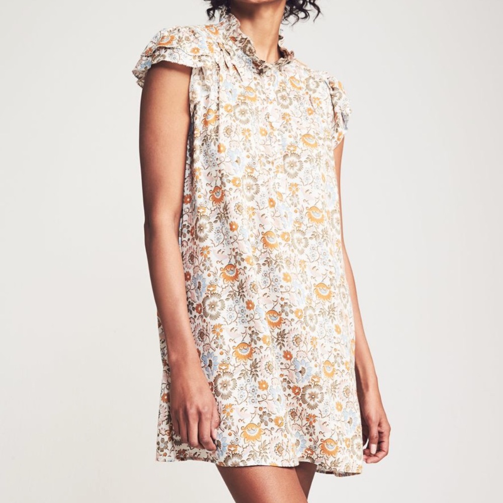 Faherty Keterly dress Indian floral